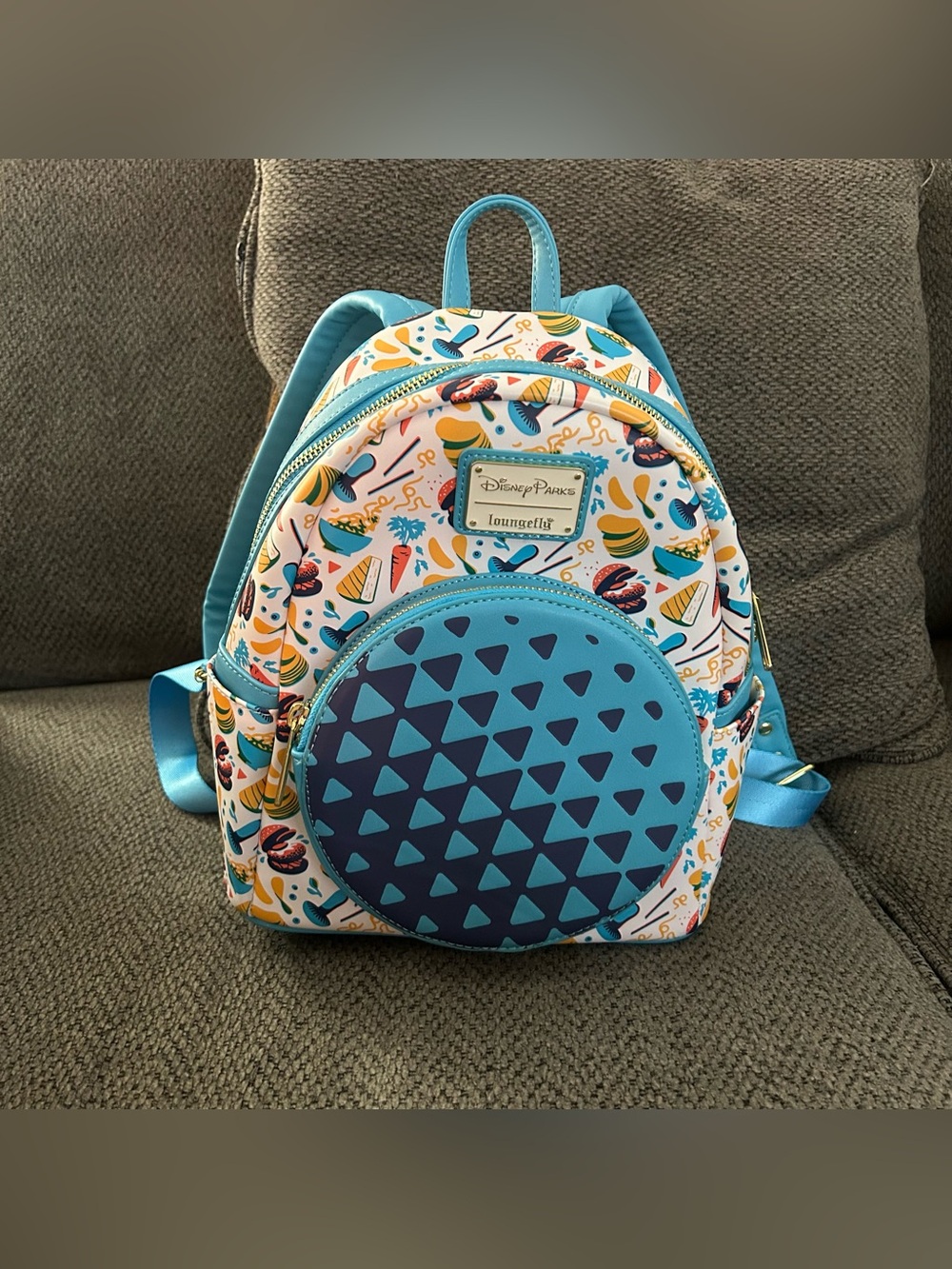 Disney Parks Loungefly Backpack- Epcot Food and Wine Festival 2023